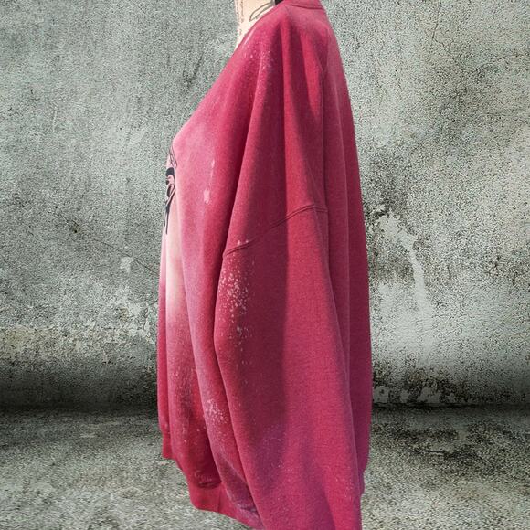 Horror Tarot Sweatshirt, Custom Bleached Scream, Jason Size 3XL - Picture 3 of 8